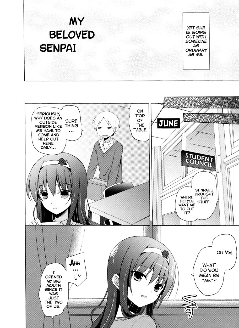 Hentai Manga Comic-Boku no Senpai na Suki-Read-5